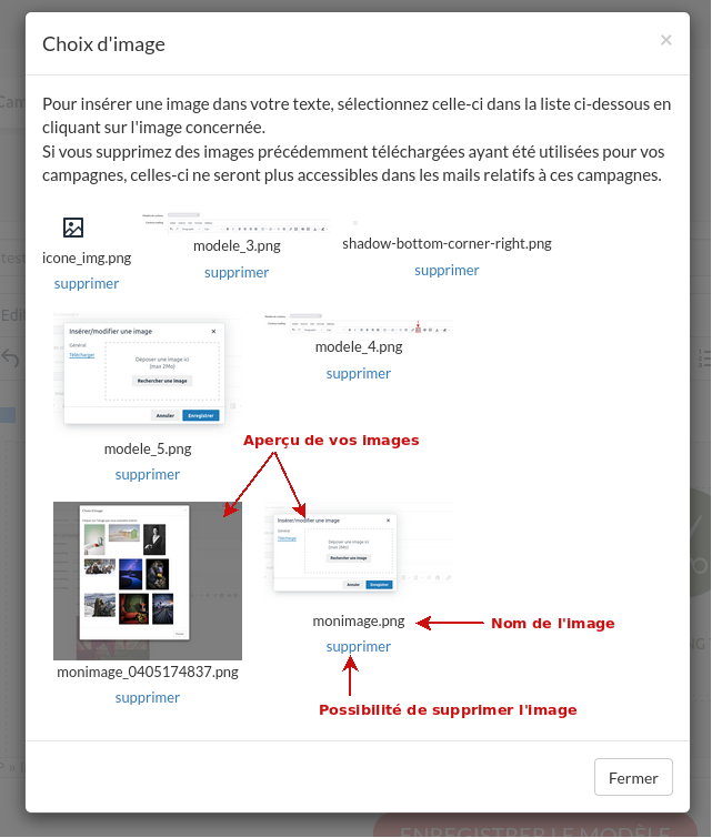 Importer un modèle de campagne dans votre outil d'emailing
